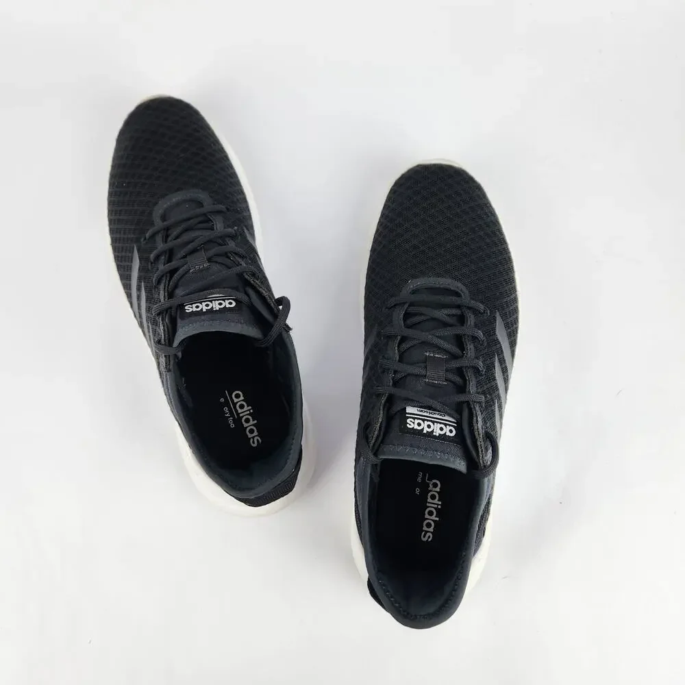 Adidas Cloudfoam QT Flex DA9449 Womens 9.5 Running Sneakers Black Athletic Shoes